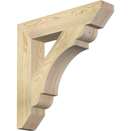 Olympic Slat Rough Sawn Bracket, Douglas Fir, 4"W x 22"D x 22"H